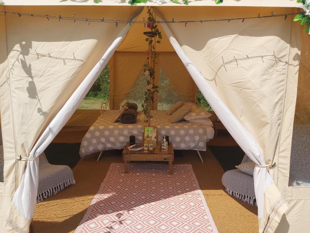 Hopgarden Glamping - Luxury 6M Bell Tent Wadhurst Zewnętrze zdjęcie