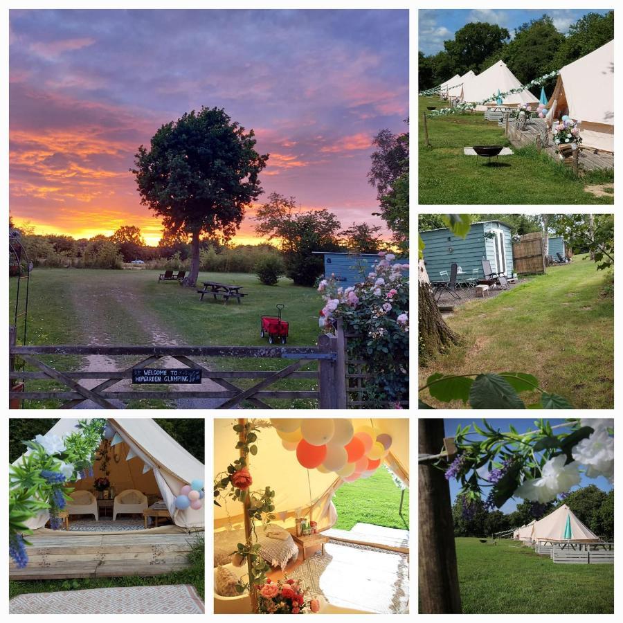 Hopgarden Glamping - Luxury 6M Bell Tent Wadhurst Zewnętrze zdjęcie