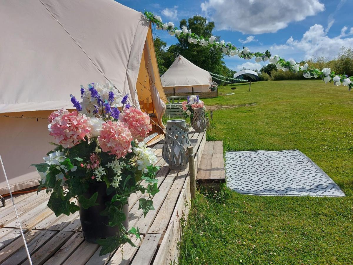 Hopgarden Glamping - Luxury 6M Bell Tent Wadhurst Zewnętrze zdjęcie