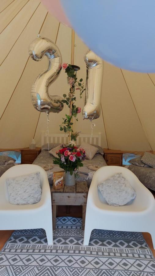 Hopgarden Glamping - Luxury 6M Bell Tent Wadhurst Zewnętrze zdjęcie