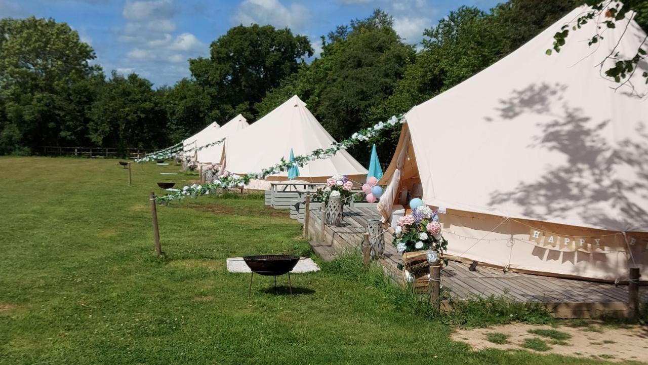 Hopgarden Glamping - Luxury 6M Bell Tent Wadhurst Zewnętrze zdjęcie