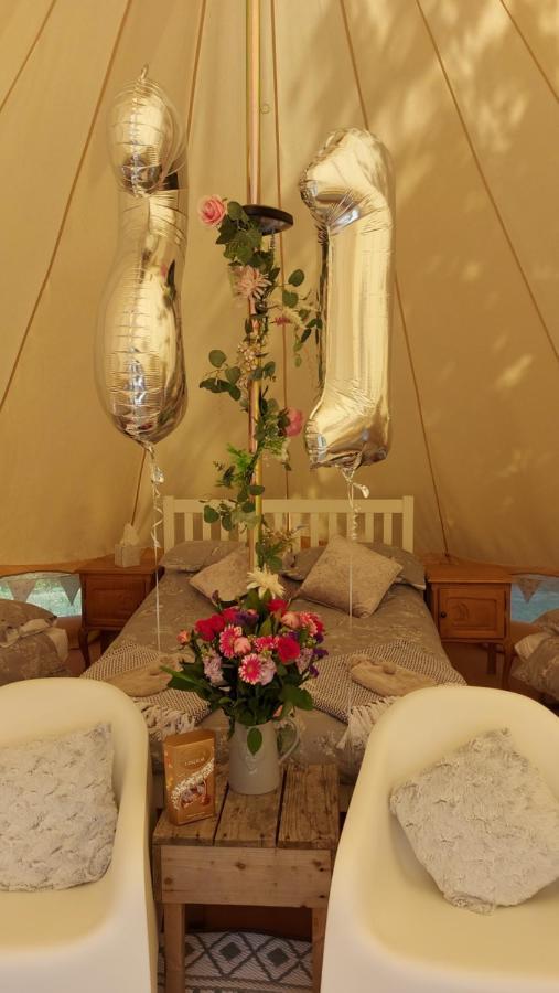 Hopgarden Glamping - Luxury 6M Bell Tent Wadhurst Zewnętrze zdjęcie
