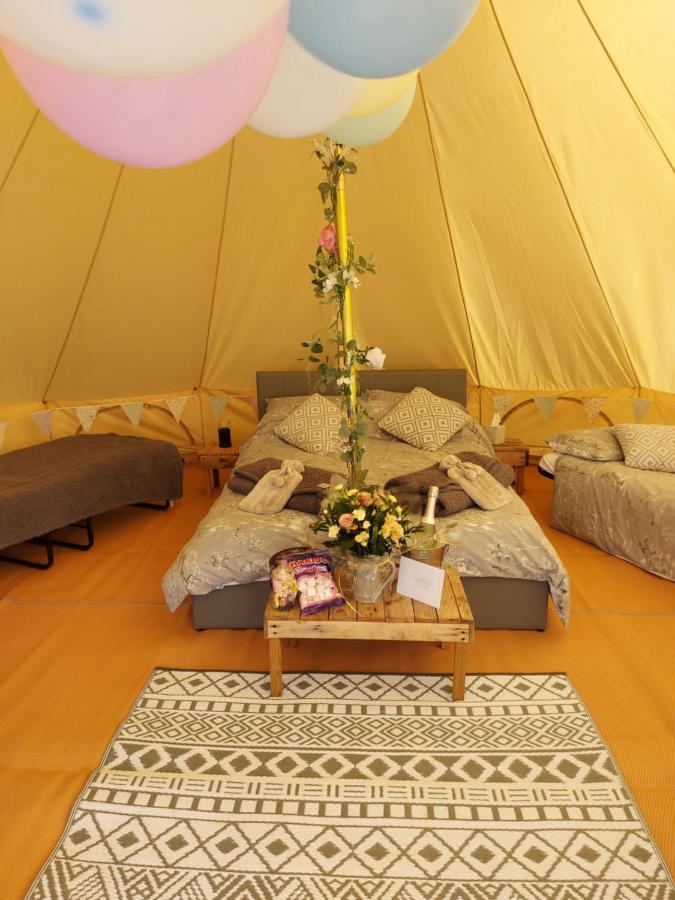 Hopgarden Glamping - Luxury 6M Bell Tent Wadhurst Zewnętrze zdjęcie