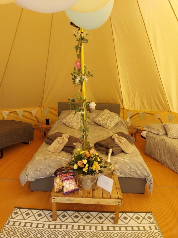 Hopgarden Glamping - Luxury 6M Bell Tent Wadhurst Zewnętrze zdjęcie